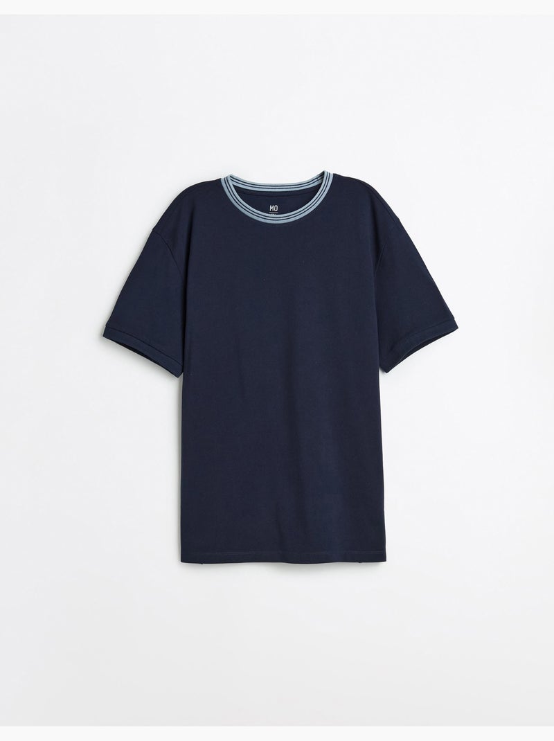 Camiseta de piqué, MO Fashion Azul - Kiabi