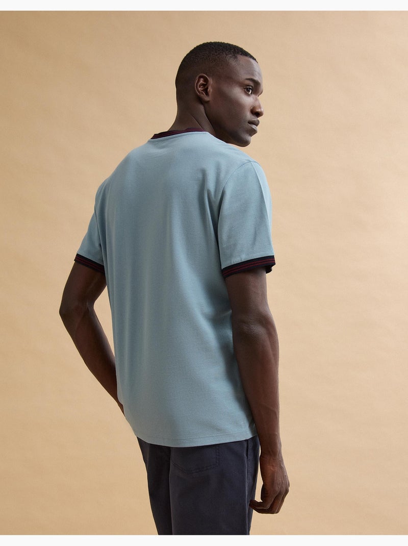 Camiseta de piqué, MO Fashion Azul - Kiabi