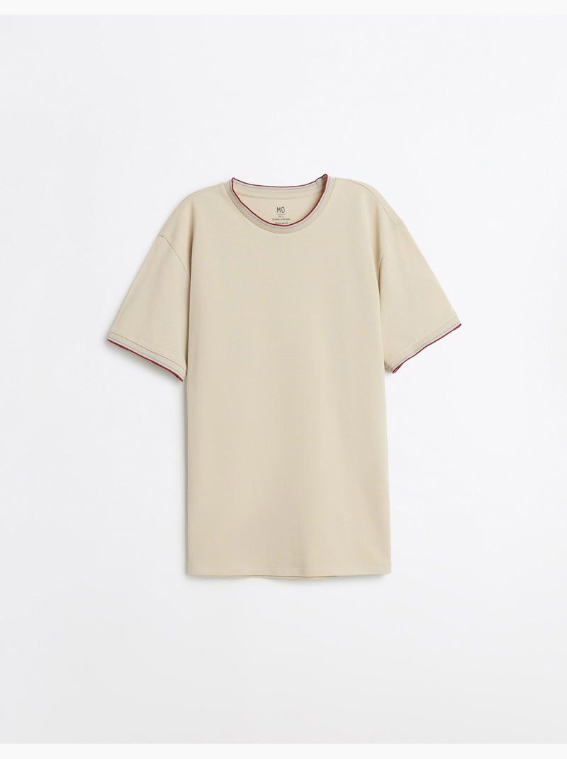 Camiseta de piqué, MO Fashion Gris - Kiabi