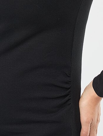 Camiseta de premamá de canalé