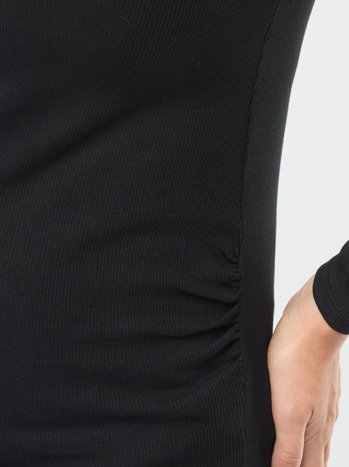 Camiseta de premamá de canalé - Kiabi