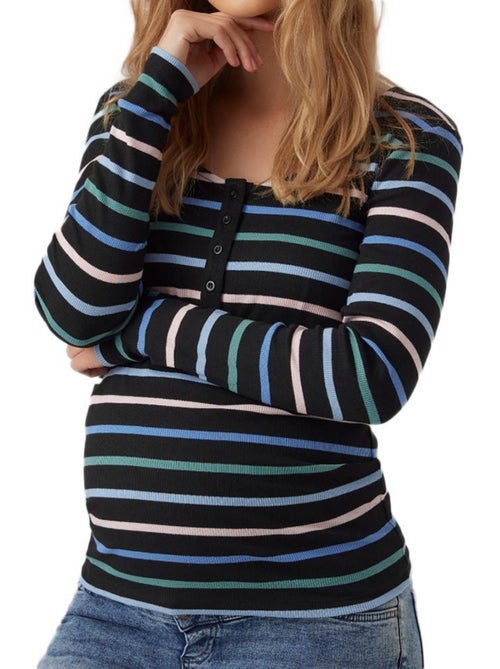 Camiseta de Premamá para Mujer Mamalicious - Kiabi Camiseta de Premamá para Mujer Mamalicious - Kiabi
