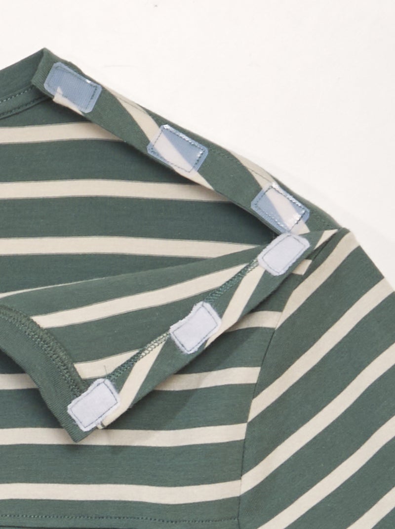 Camiseta de punto - colección fácil de poner KAKI - Kiabi