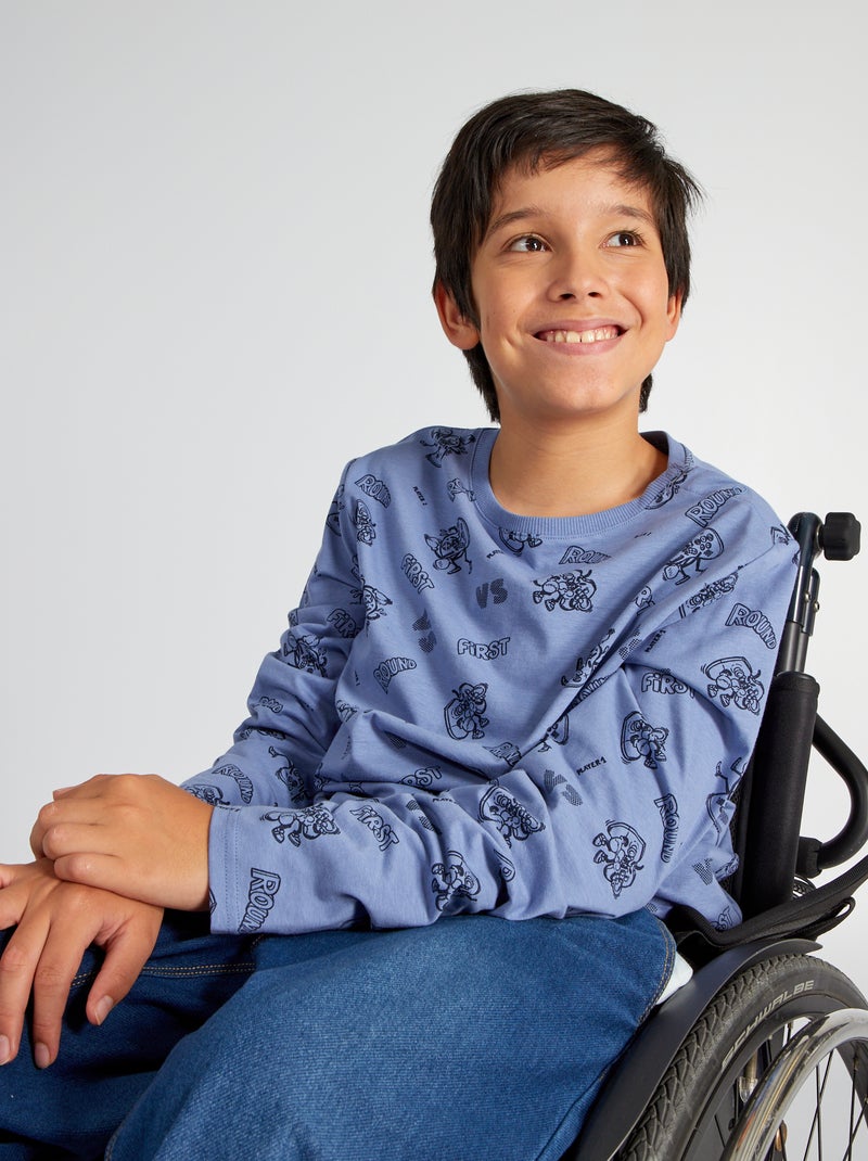 Camiseta de punto - So Easy AZUL - Kiabi