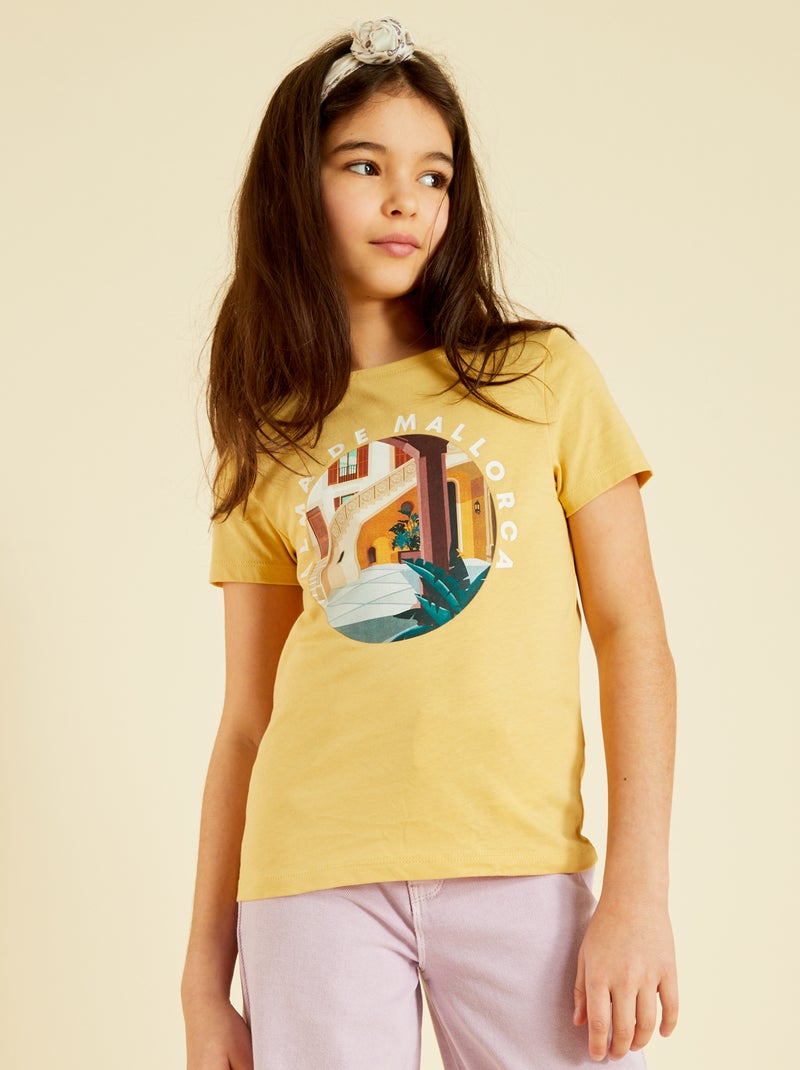 Camiseta de punto - Unisex BLANCO - Kiabi