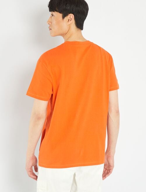 Camiseta de punto ancha con bolsillo - Kiabi