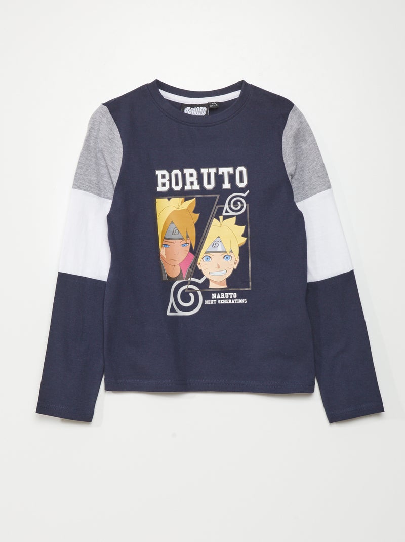 Camiseta de punto AZUL - Kiabi