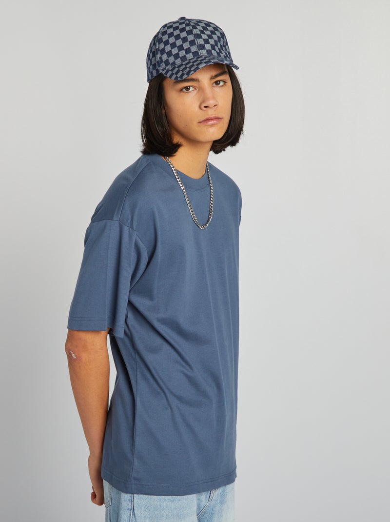 Camiseta de punto AZUL - Kiabi