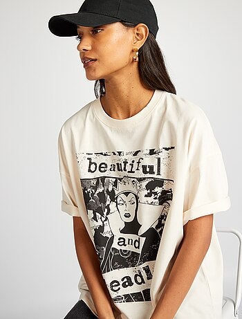 Tee Long Sleeve Camiseta Gap Modern Crewneck Mujer Beige Con