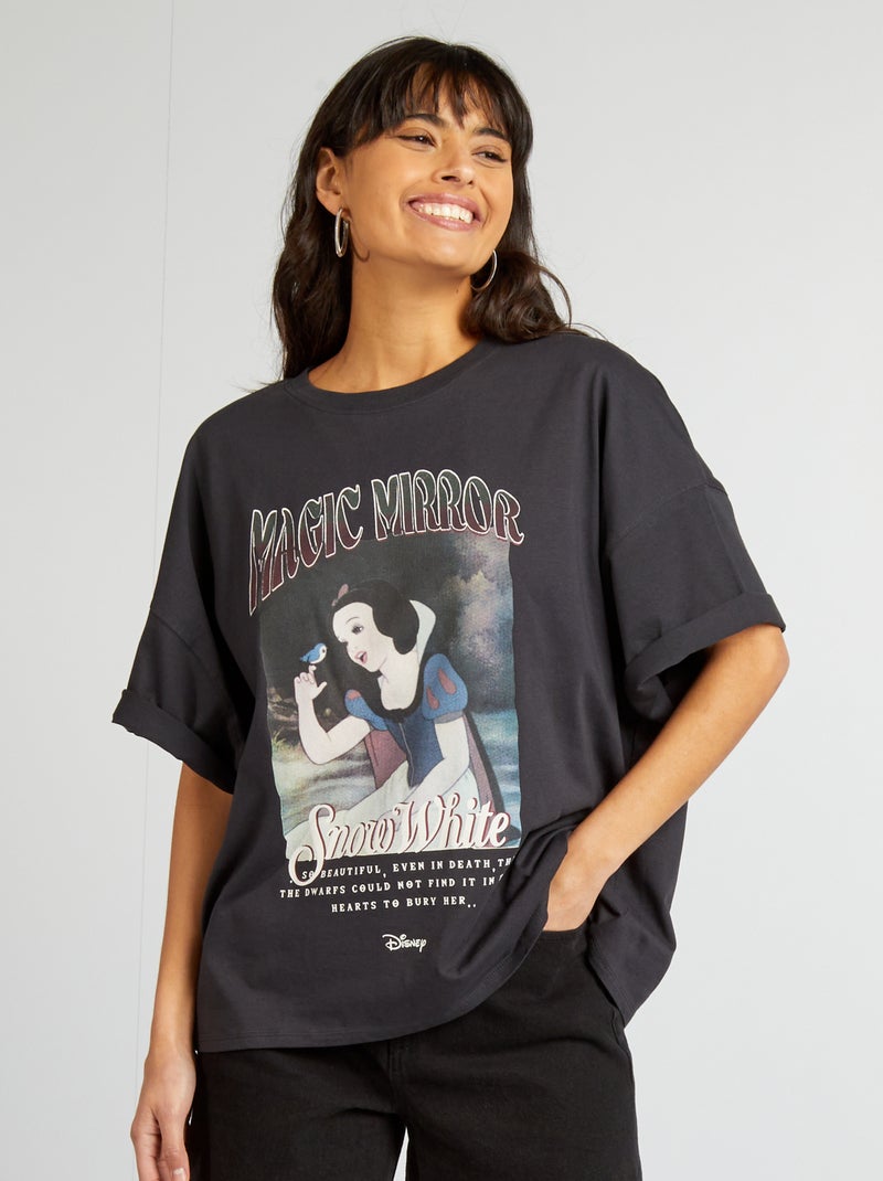 Camiseta de punto 'Blancanieves' 'Disney' GRIS - Kiabi