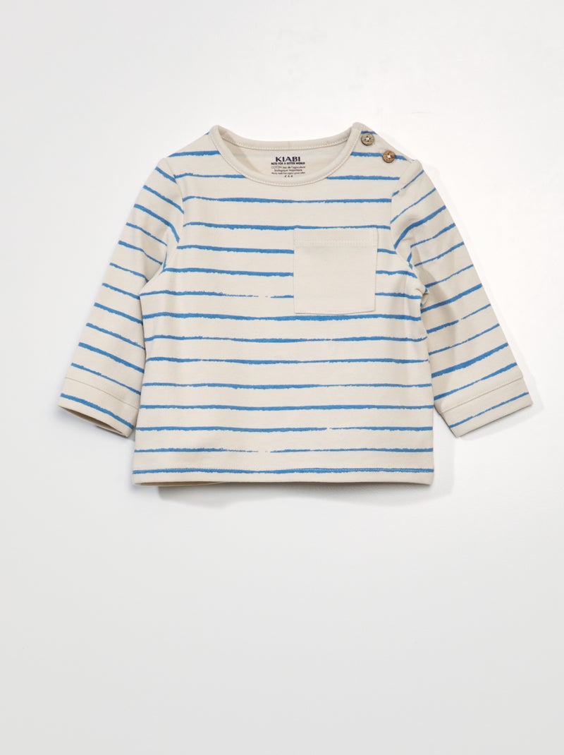 Camiseta de punto BLANCO - Kiabi