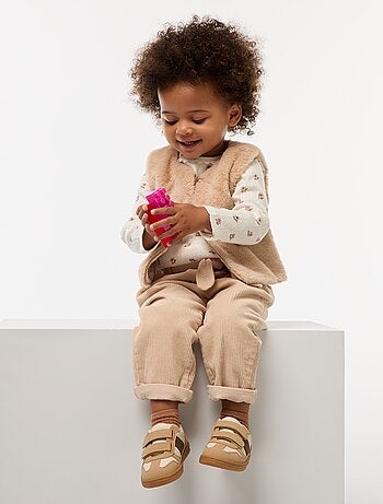 Camiseta de punto canalé