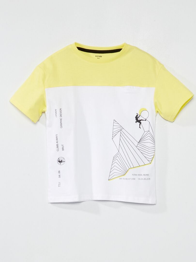 Rebajas Polos y camisetas de niño - amarillo - Kiabi