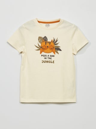 Camiseta de punto con animación