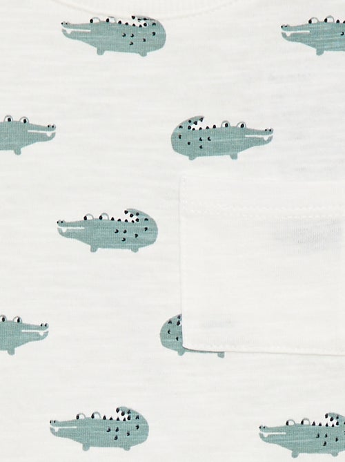 Camiseta de punto con bolsillo en el pecho - Kiabi