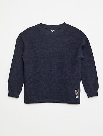 Camiseta de punto con bordado