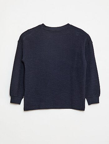 Camiseta de punto con bordado