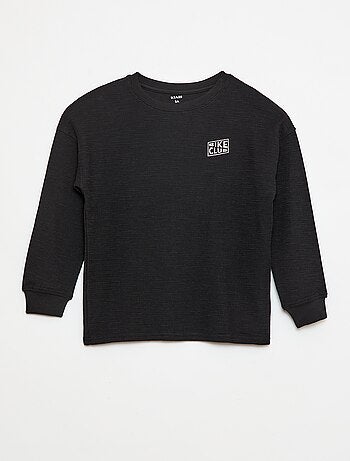 Camiseta de punto con bordado