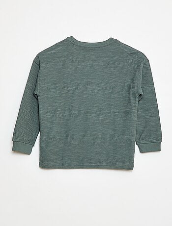 Camiseta de punto con bordado