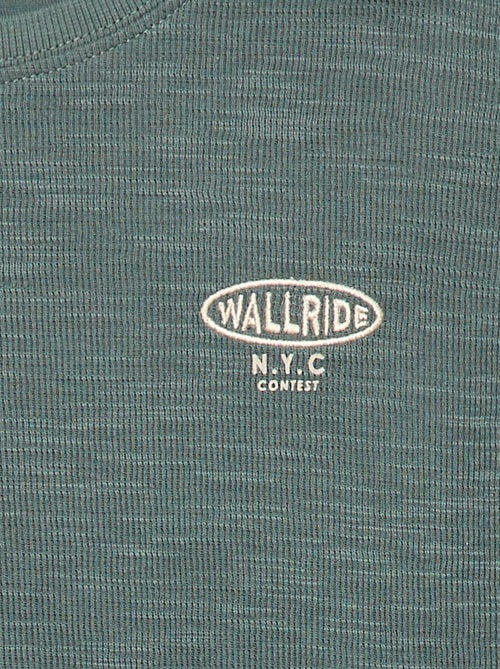 Camiseta de punto con bordado - Kiabi