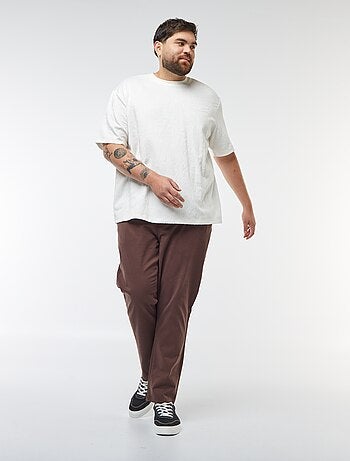 Camiseta de punto con bordados all over