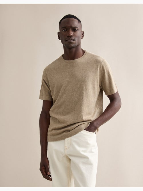 Camiseta de punto con cachemira, MO Fashion - Kiabi Camiseta de punto con cachemira, MO Fashion - Kiabi