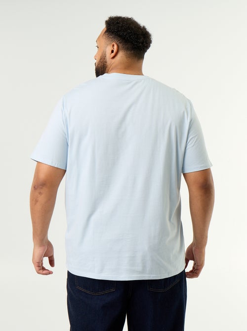 Camiseta de punto con cuello de pico - Kiabi Camiseta de punto con cuello de pico - Kiabi