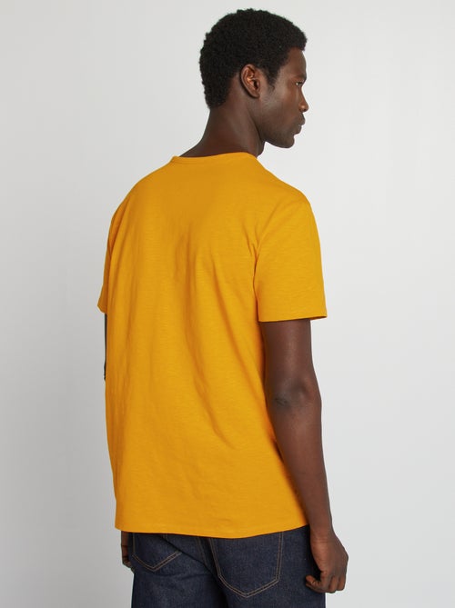 Camiseta de punto con cuello panadero - Kiabi