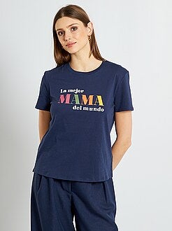 Dormido máximo Incorrecto Rebajas Camisetas de mujer - Kiabi