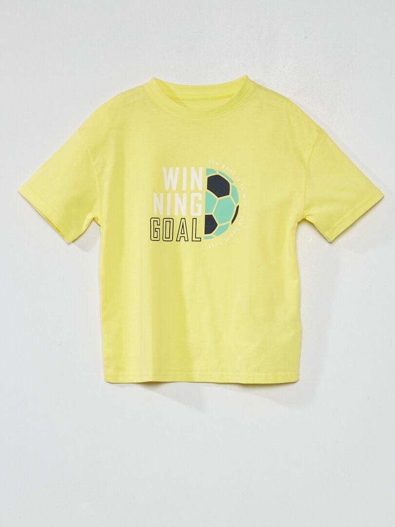 Rebajas Polos y camisetas de niño - amarillo - Kiabi
