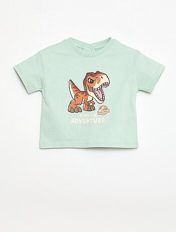 Camiseta de punto con estampado 'Jurassic World'