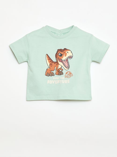 Camiseta de punto con estampado 'Jurassic World' - Kiabi