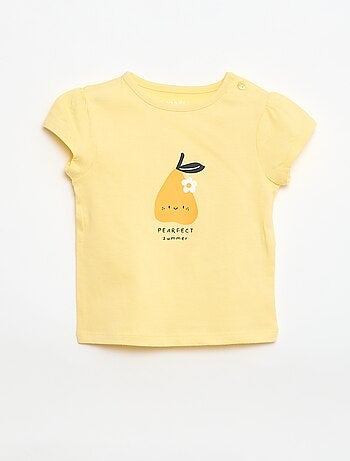 Camiseta de punto con mangas cortas