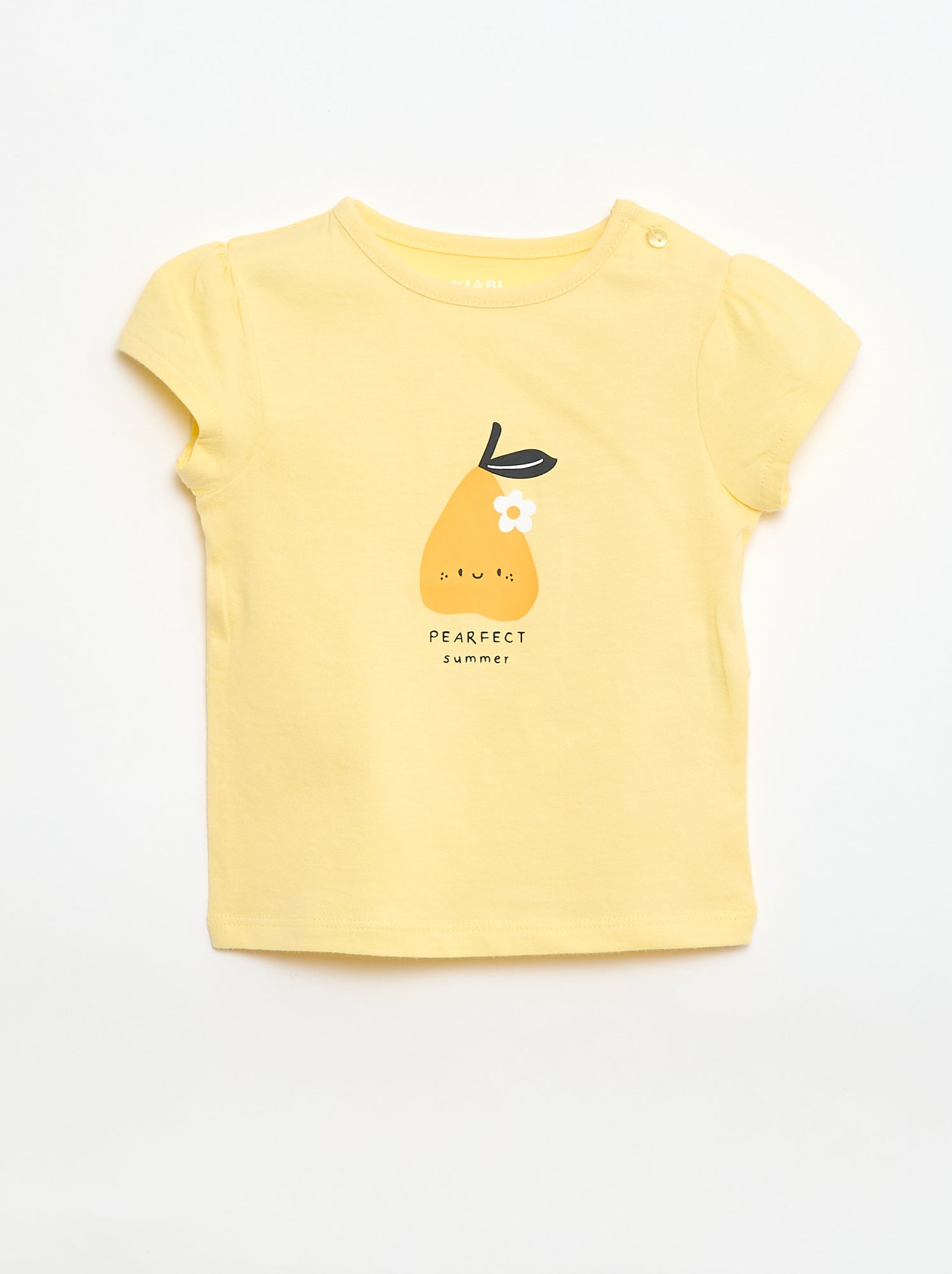 Camiseta de punto con mangas cortas