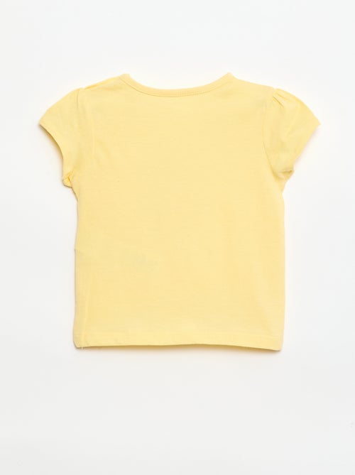 Camiseta de punto con mangas cortas - Kiabi