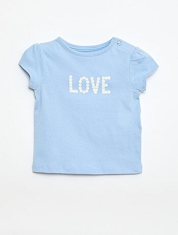 Camiseta de punto con mangas cortas