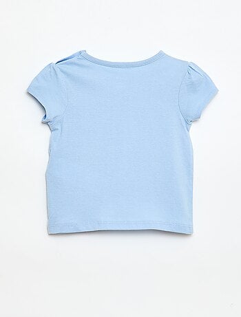 Camiseta de punto con mangas cortas