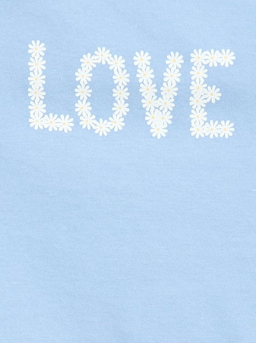 Camiseta de punto con mangas cortas - Kiabi