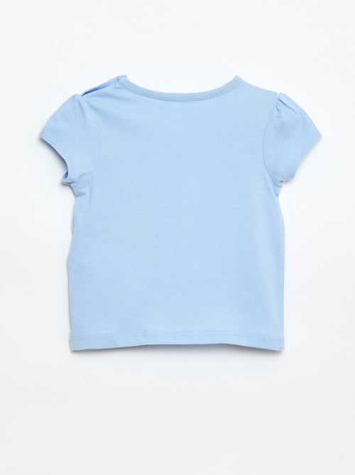 Camiseta de punto con mangas cortas - Kiabi