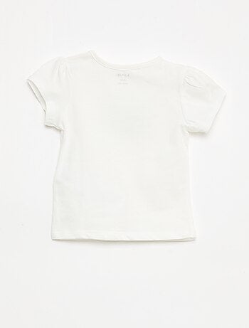 Camiseta de punto con mangas cortas