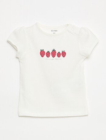 Camiseta de punto con mangas cortas