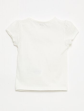 Camiseta de punto con mangas cortas