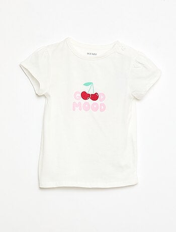 Camiseta de punto con mangas cortas