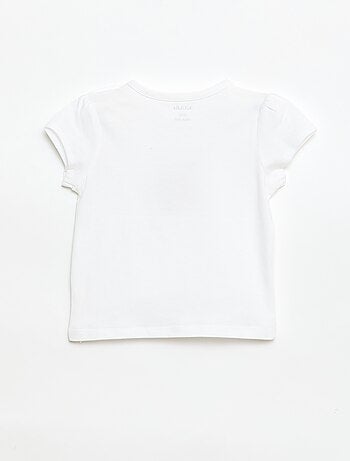 Camiseta de punto con mangas cortas