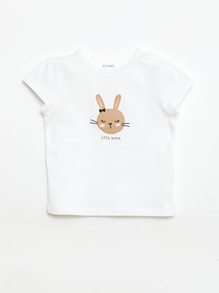 Camiseta de punto con mangas cortas