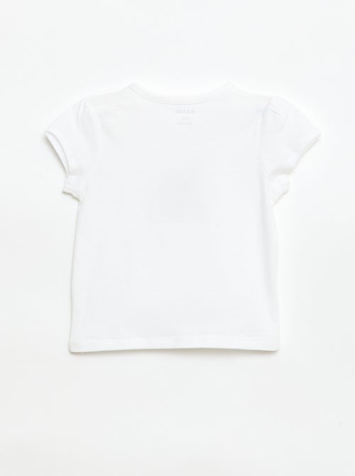 Camiseta de punto con mangas cortas - Kiabi