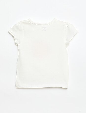 Camiseta de punto con mangas cortas