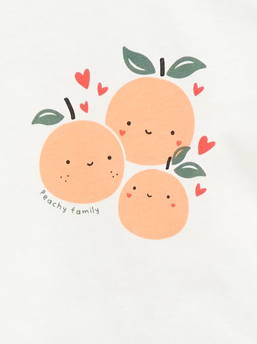 Camiseta de punto con mangas cortas - Kiabi