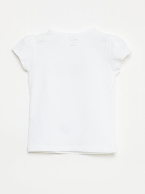 Camiseta de punto con mangas cortas - Kiabi