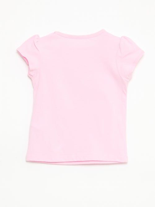 Camiseta de punto con mangas cortas - Kiabi